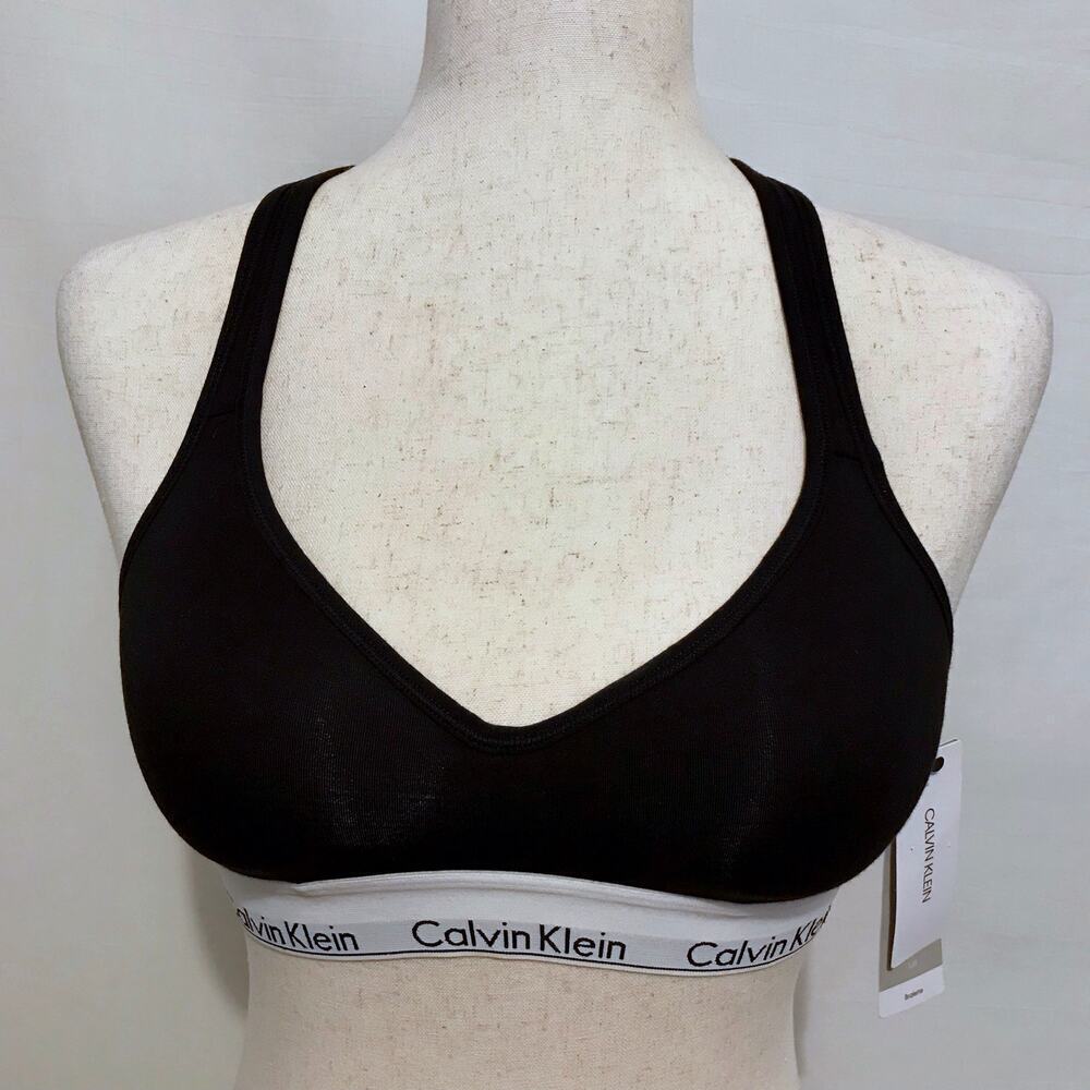 Calvin Klein NWT Black and White Lift Bralette Women Various
